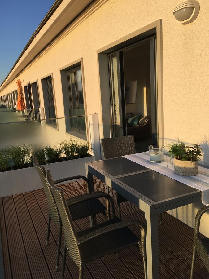Apartment Meeresrauschen -mit Meerblick oberstes OG Binz Exterior foto